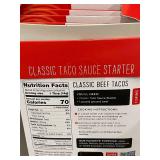La Tortilla Factory Classic Taco Sauce Starter 8-Pack, Gluten-Free, Best by 5/16/24