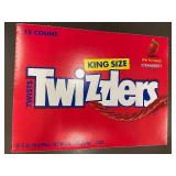 Twizzlers King Size Strawberry Candy Box - 15 Count