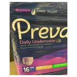 B - Prevail Daily Underwear - Women, 16 Count, Extra Large (Lot of 2)