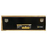 ^Northern Tool Lot of 2- Underbody Truck Toolboxes with Drop Door, 60in. x 17in. x 18in., Steel, Gloss Black, T-Handle Latches Msrp $1,019.98 #52878
