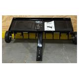 ^Strongway Tow-Behind Plug Lawn Aerator, 48in.W, 32 Coring Plugs #49167 Msrp $349.99