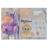 Pop Mart Labubu Have A Seat Plush Purple Bunny Monster Figure w/ Box