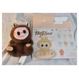 Pop Mart Labubu Have A Seat Plush Brown Bunny Monster Figure w/ Box