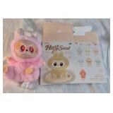 Pop Mart Labubu Have A Seat Plush Pink Bunny Monster Figure w/ Box