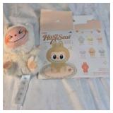 Pop Mart Labubu Have A Seat Plush White Bunny Monster Figure w/ Box