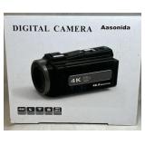Aasonida 4K Digital Video Camera Camcorder Kit with Microphone Accessories
