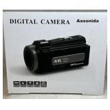 Aasonida 4K Digital Video Camera Camcorder Kit with Microphone Accessories