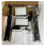 Emart LED Video Light Kit with Tripods Photography Lighting Set