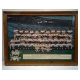 1985 Minnesota Twins Team Photo Framed Baseball American League Champions