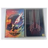 2 Top Gun Maverick Posters Framed Tom Cruise Movie Wall Art
