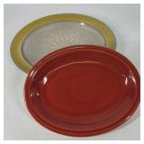 Ceramic Plates Red Dinner Plate and Yellow Floral Plates