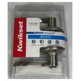 Kwikset Bed & Bath Door Lever Handle Satin Nickel Microban Reversible