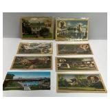 Vintage Hollywood California Landmark Postcard Collection Souvenir Photo Cards