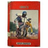 Super Charged BMX Book Paul Estrem Crestwood House BMX Racing Illustrated