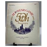1983 MLB All Star Game 50th Anniversary Program Comiskey Park Chicago White Sox Souvenir Book