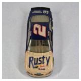 Rusty Wallace #2 NASCAR Diecast Car Miller Lite Mobil 1 Lennox Blue