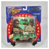 Winners Circle Bobby Labonte #18 NASCAR Diecast Car Double Platinum Joe Gibbs Card