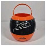 Tony Stewart #20 NASCAR Helmet Candy Bucket Orange Trick or Treat Pail