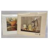 Art Gore Signed Photograph Lot Kitchen Still Life Floral Interior Framed Prints Colorado