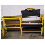 DeWalt Work Bench Pegboard Power Strip Storage Shelving Garage Workshop Station