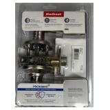 Kwikset Bed & Bath Door Lever Handle Satin Nickel Microban Reversible