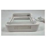 Jerdon Lighted Makeup Mirror Folding Vanity Mirror Adjustable Lighting