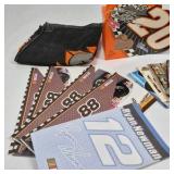 NASCAR Memorabilia Lot Tony Stewart #20 Ryan Newman #12 Dale Jr #88 Cards Pennants