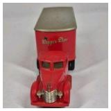 Dapper Dan Shaving Cream Diecast Truck Bank Red Vintage Style Advertising