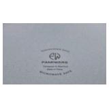 Famiware Dinnerware Set Plates Bowls Gray Modern Dish Set