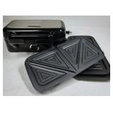 TIBEK Electric Sandwich Maker Press Nonstick Grill with Removable Plates