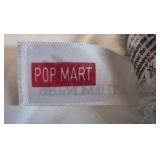 Pop Mart Labubu Have A Seat Plush Gray Bunny Monster Figure w/ Box