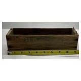 Vintage Old Homestead Wooden Produce Crate Advertising Box