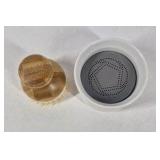 Groovi Collaborative Kitchen Scrub Brush with Holder Soap Dispenser Set