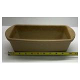 Pampered Chef Family Heritage Stoneware Loaf Pan Rectangular Baking Dish USA