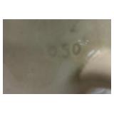 Kronenbourg Ceramic Beer Steins Lot of 2 Vintage Barware Mugs France