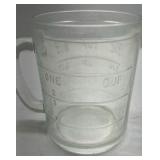 Glass Measuring Cup Clear Kitchen Measuring Jug Embossed Cup Ounce Markings