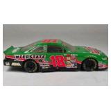 Bobby Labonte #18 Interstate Batteries NASCAR Diecast Car Green Racing Model