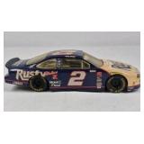 Rusty Wallace #2 NASCAR Diecast Car Miller Lite Mobil 1 Lennox Blue