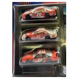 Winners Circle Tony Stewart #20 NASCAR Diecast Car Gift Pack 3 Cars Framed Photo