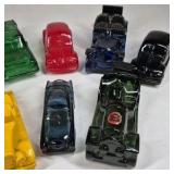 Avon Vintage Car Perfume Bottle Lot Plastic Collectible Novelty Containers