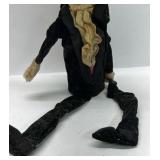 1940s Vintage Rabbit Bottle Cover Doll Cloth Figural Topper Long Ears Suit