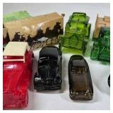 Avon Vintage Car Perfume Bottle Lot Glass Plastic Figural Vehicle Collectibles