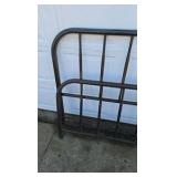 Vintage Metal Bed Frame Headboard Footboard Spindle Full Size Style
