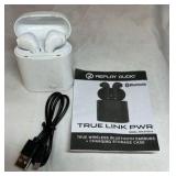Replay Audio True Link Pods Wireless Bluetooth Earbuds with Charging Case
