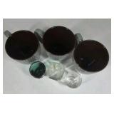 Mixed Drinkware Lot Coffee Mugs Shot Glasses Jack Daniels Sturgis