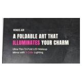 Easehold Venus Air Tri Fold LED Makeup Mirror 3 Color Lighting