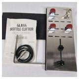 Glass Bottle Cutter Kit Adjustable Cutting Tool with Accessories