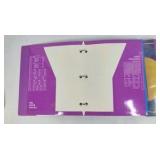 Lot of 2 Trapper Keeper Binder and Notebook Retro Design Panda