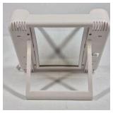 Jerdon Lighted Makeup Mirror Folding Vanity Mirror Adjustable Lighting