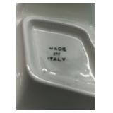 Italian Ceramic Star Divided Serving Dish 5 Section Appetizer Tray Made in Italy